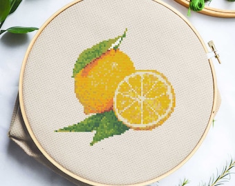 Lemons Cross Stitch