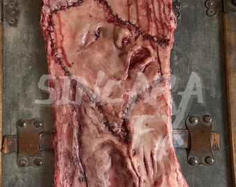 Silicone Body Parts Christmas Stocking | Creepy Halloween Decor