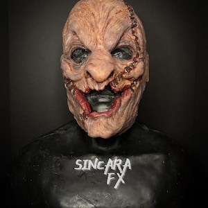 Cucuy Silicone Mask | Sincara FX | Horror Halloween Cosplay Creepy Scary Costume Dark Art Gore Fake Blood Demon