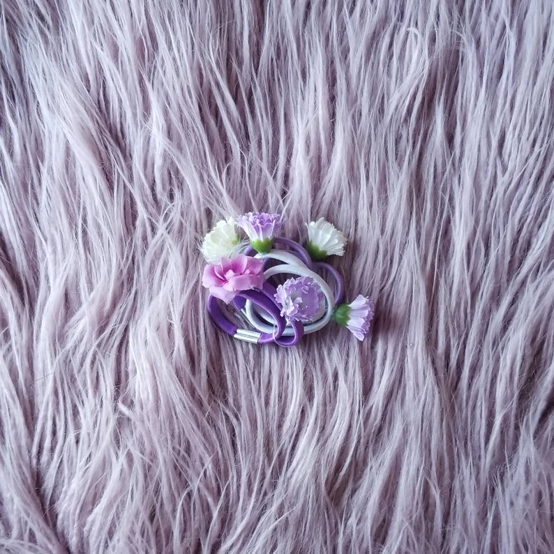 Ethereal Floral Ponytail Holders