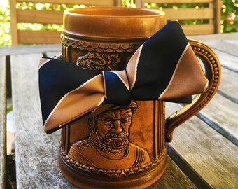 navy regent (thin self tie bowtie)