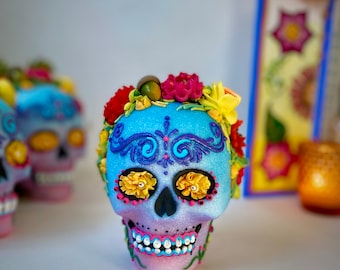 Solid Sugar Day of the Dead Skull