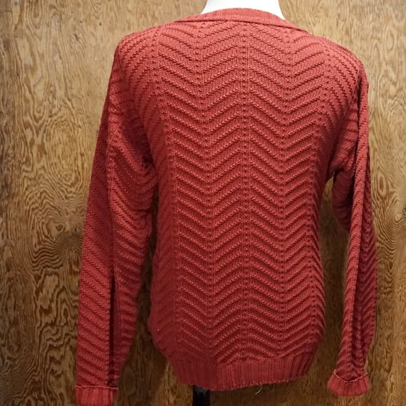 Vintage 1980's L.L. Bean Cotton Pullover Sweater … - image 3