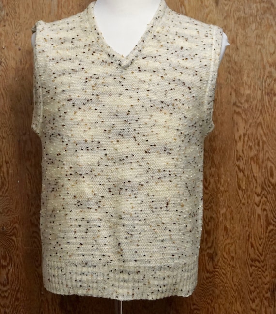 Vintage 1970s 80’s Levi's "Wildfire" Sweater Vest… - image 1