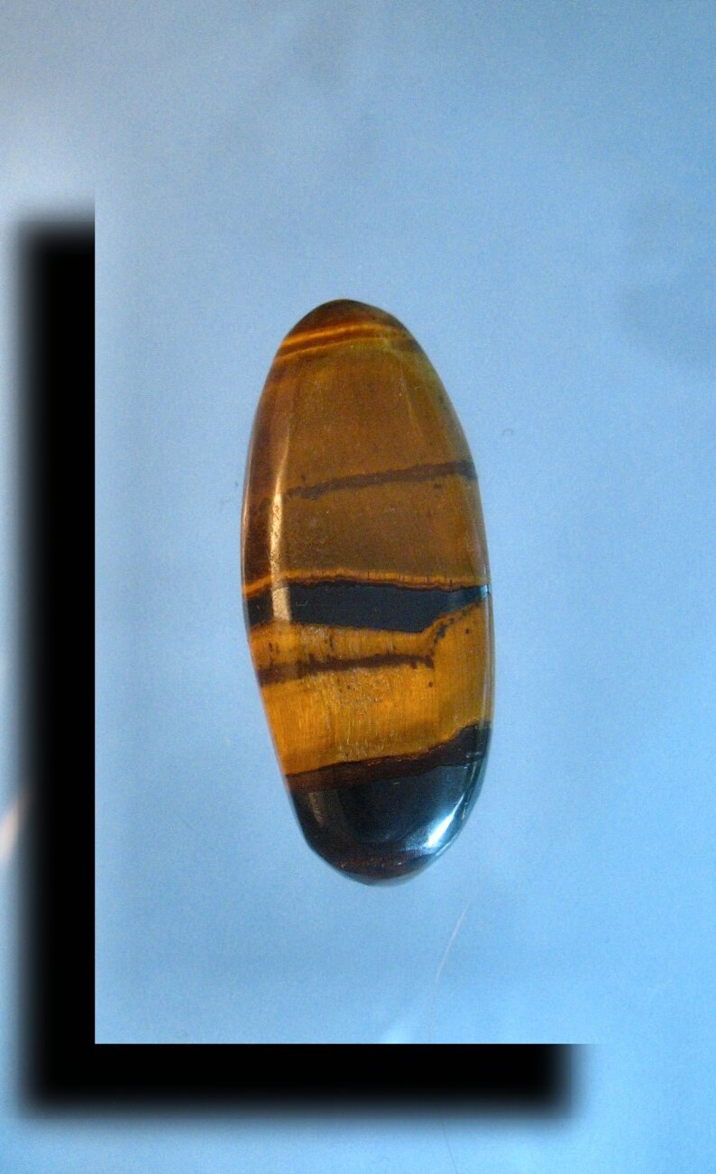 AAA Golden Tiger Eye Designer Cabochon 8136