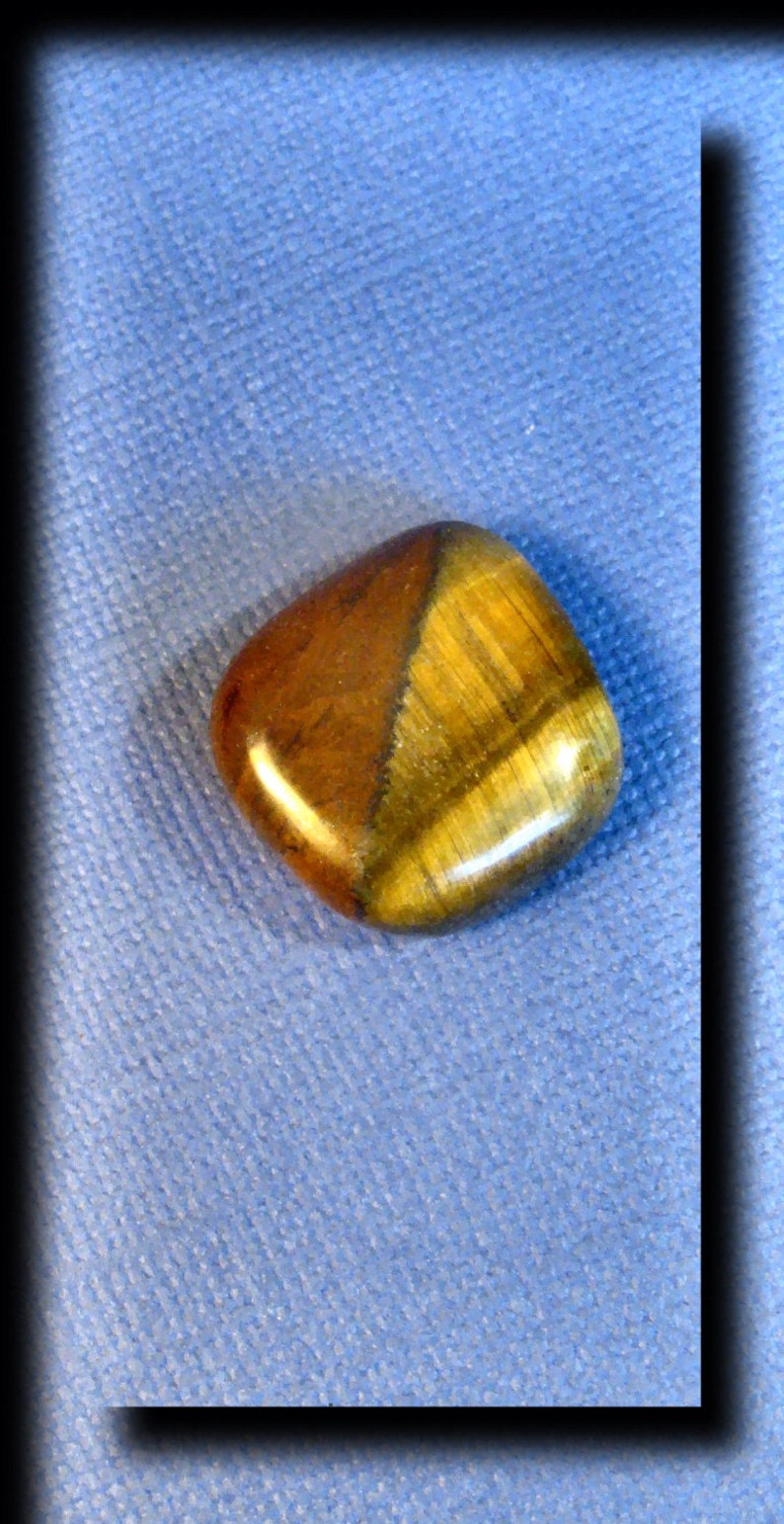 AAA Golden Tiger Eye Designer Cabochon 2038