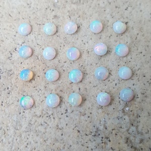 Australian Opals 2.5mm - Genuine 2.5mm Australian Opals - loose stones