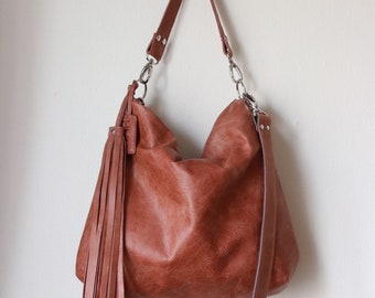 Soho. Pendleton & leather crossbody, hobo bag