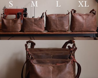 Custom leather bag Brown bag purse | leather crossbody bag | vintage brown purse, custom leather bag | Borla