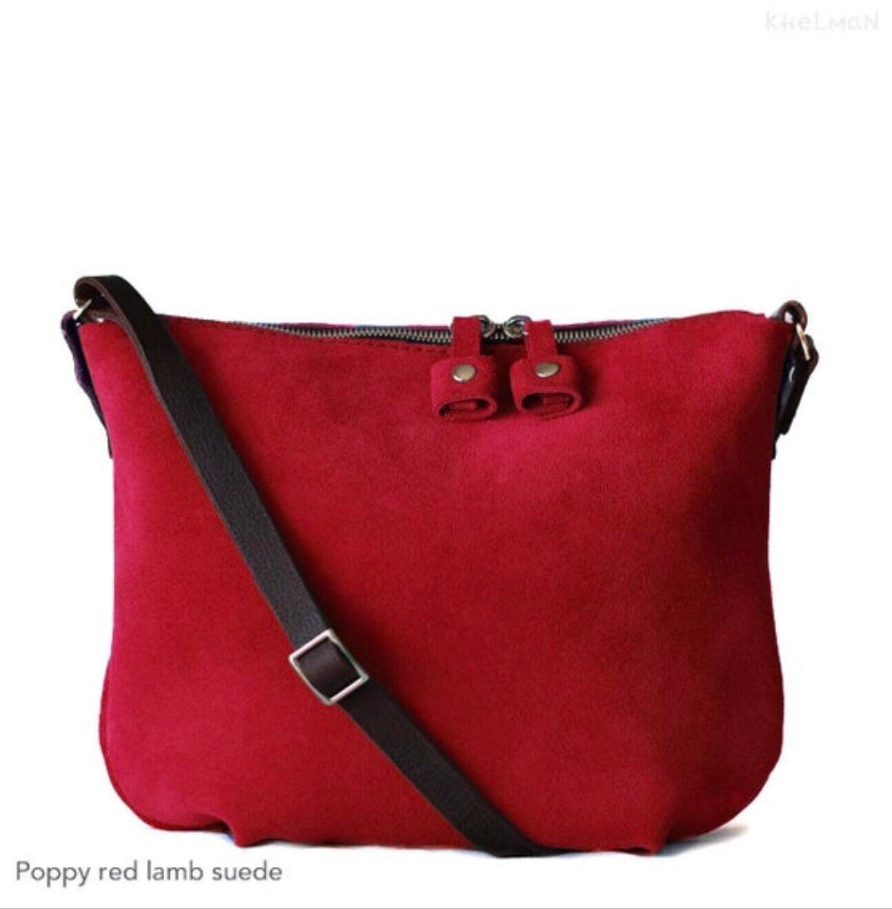 Teal bag leather teal suede leather crossbody bag teal purse | Etsy