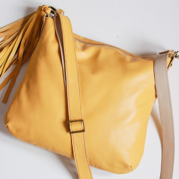 Yellow Crossbody Bag Etsy