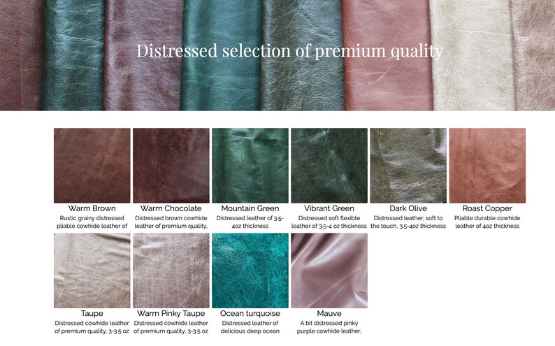 Gentle soft colors natural leather for custom Khelman bag