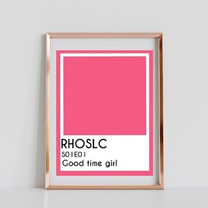 RHOSLC - Good Time Girl - Digital Art Print