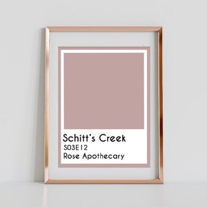 Schitt&#39;s Creek - Rose Apothecary