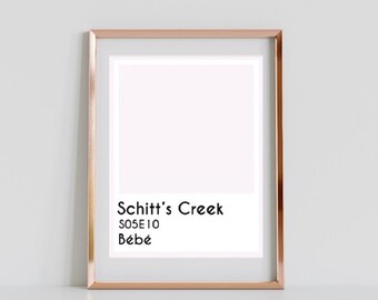 Schitt's Creek - Bebe - Digital Art Print