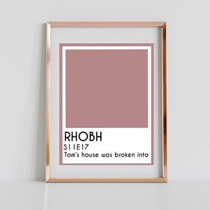 RHOBH - Tom&#39;s House Was Broken Into - Digital Art Print