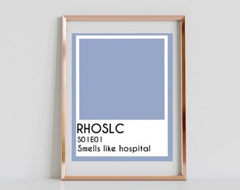 RHOSLC - Smells Like Hospital - Digital Art Print