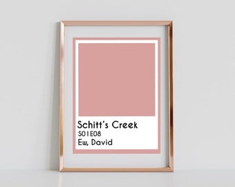 Schitt's Creek - Ew David - Stampa d'arte digitale