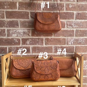Mexican Artesanal Leather Bag - Etsy display picture 1