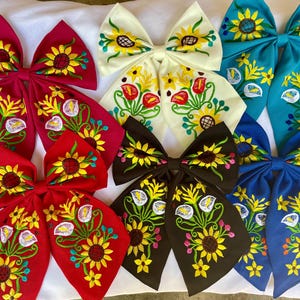 Embroidered Bow