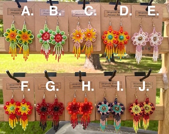 Mexican Beaded Earrings