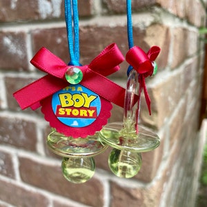 Boy Story Pacifier Necklace Favors 23 ct READY TO SHIP