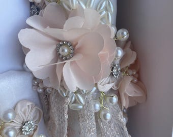 Gorgeous Baptism Candle 3 piece Set