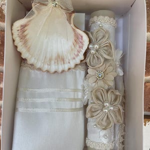 Baptism Candle Set 3 piece