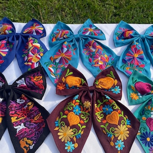 Embroidered Bow