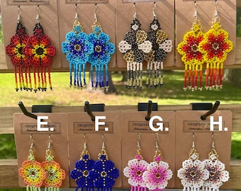 Mexican Beaded Earrings