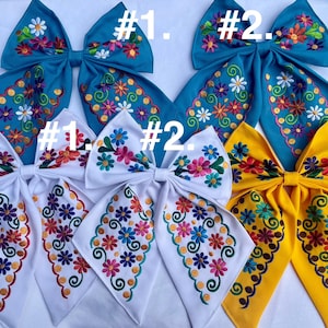 Embroidered Bow