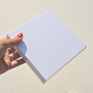 45 Witte, grijze kraft geschenkdozen I Presentatiedozen, verpakking, geschenkverpakking, vierkante dozen I 5,3 x 5,3 x 1"