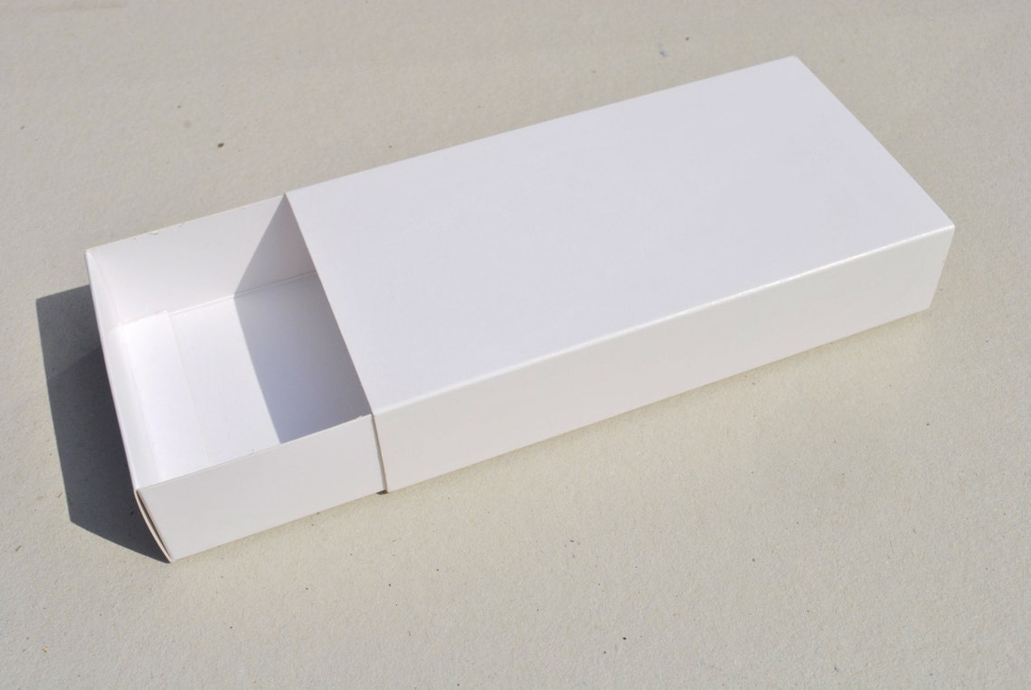 28 Grey white kraft slider boxes I Gift boxes boxes for Etsy
