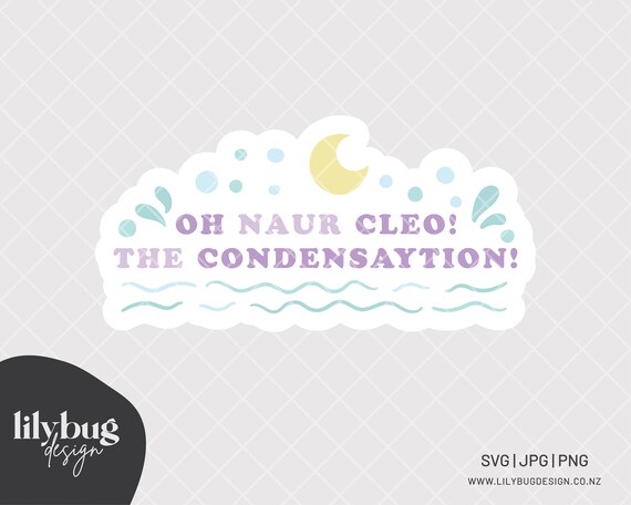 Terrific Oh No Cleo The Condensation Pictures