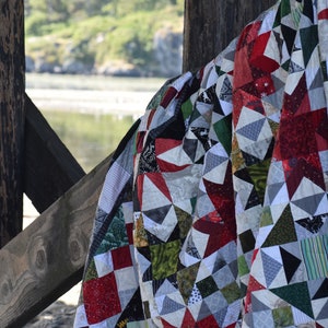 Twinkle, Twinkle - Quilt pattern - Queen/King - Step by Step from mystery quilt to you! Any skill level - any color scheme!