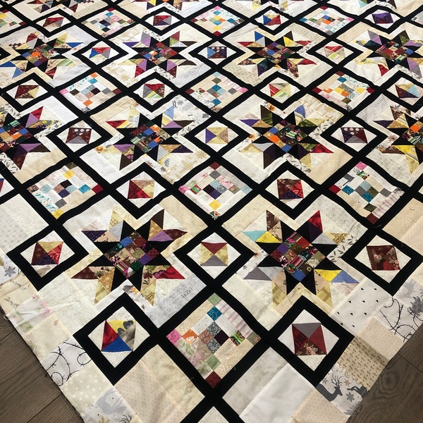 Choose Your Own Adventure! (previous mystery) - amazing quilt - step by step instructions as in mystery - any skill level with many options