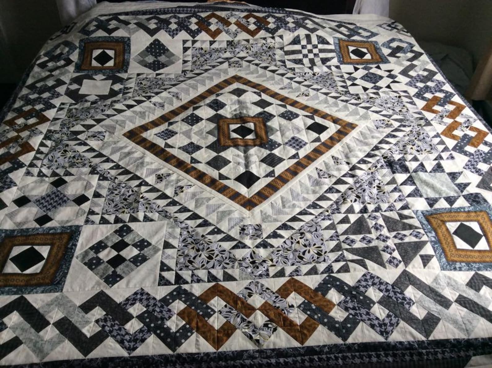 Handsome Medallion Quilt Pattern Amazing Quilt Step by Step