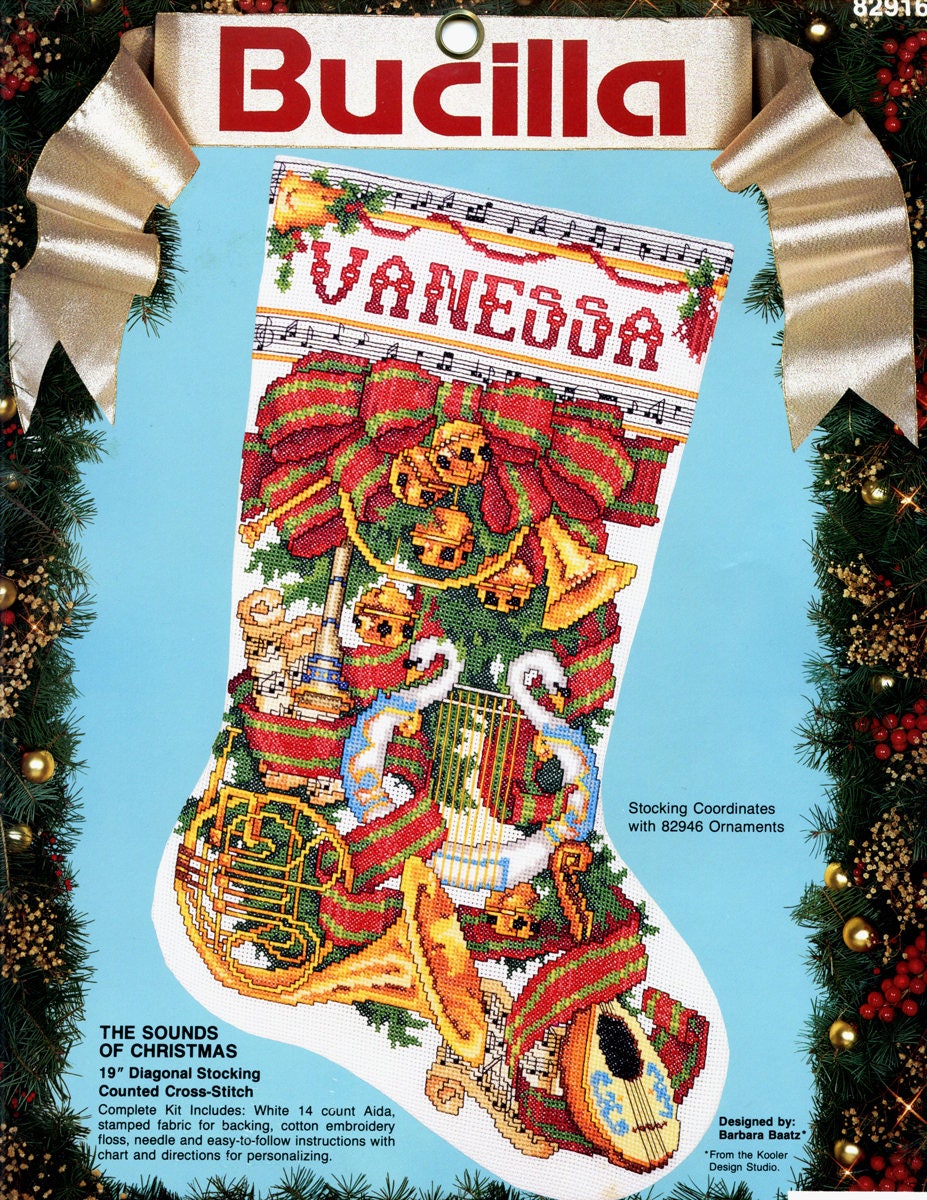  Bucilla Christmas Stocking Kits 18 Inch