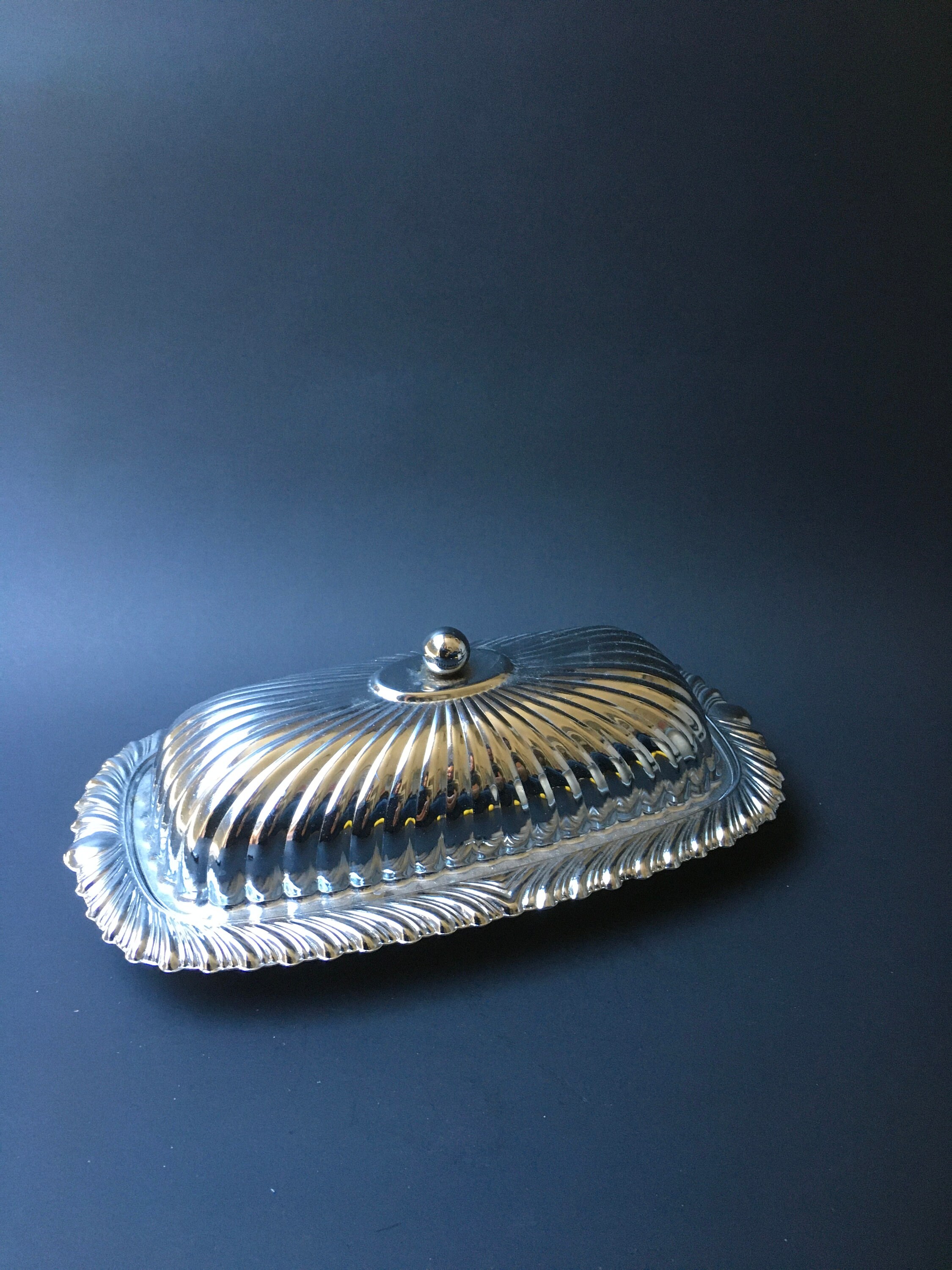 Vintage Metal Butter Dish Free Shipping in the USA Etsy