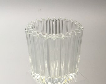 Vintage Indiana Glass Glass Votive
