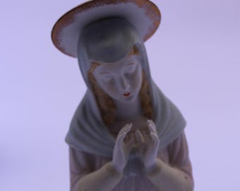 Vintage Virgen Büste Figur