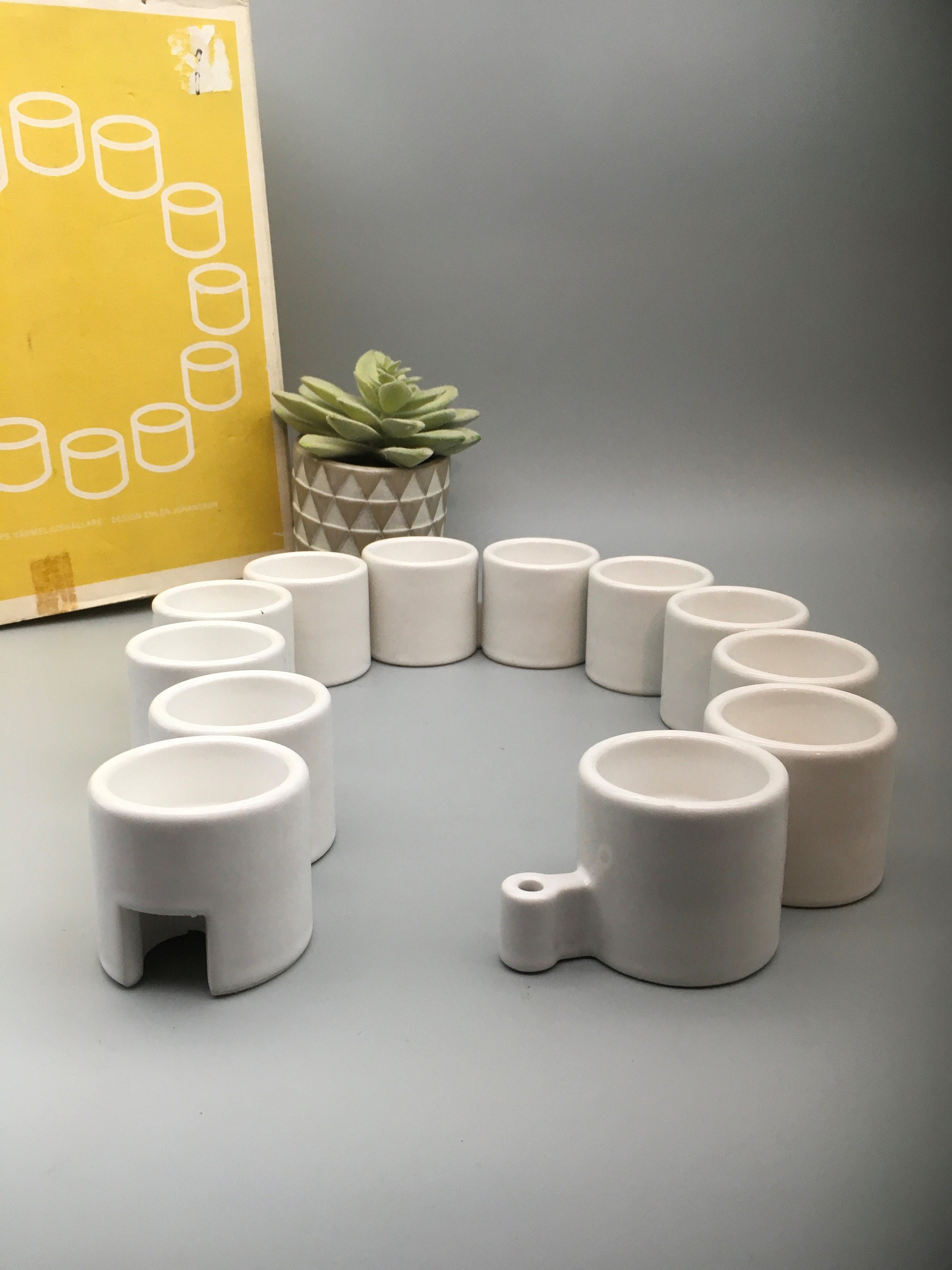 Vintage Ikea Tea Light Candle Holder Set Free Shipping in the Etsy UK