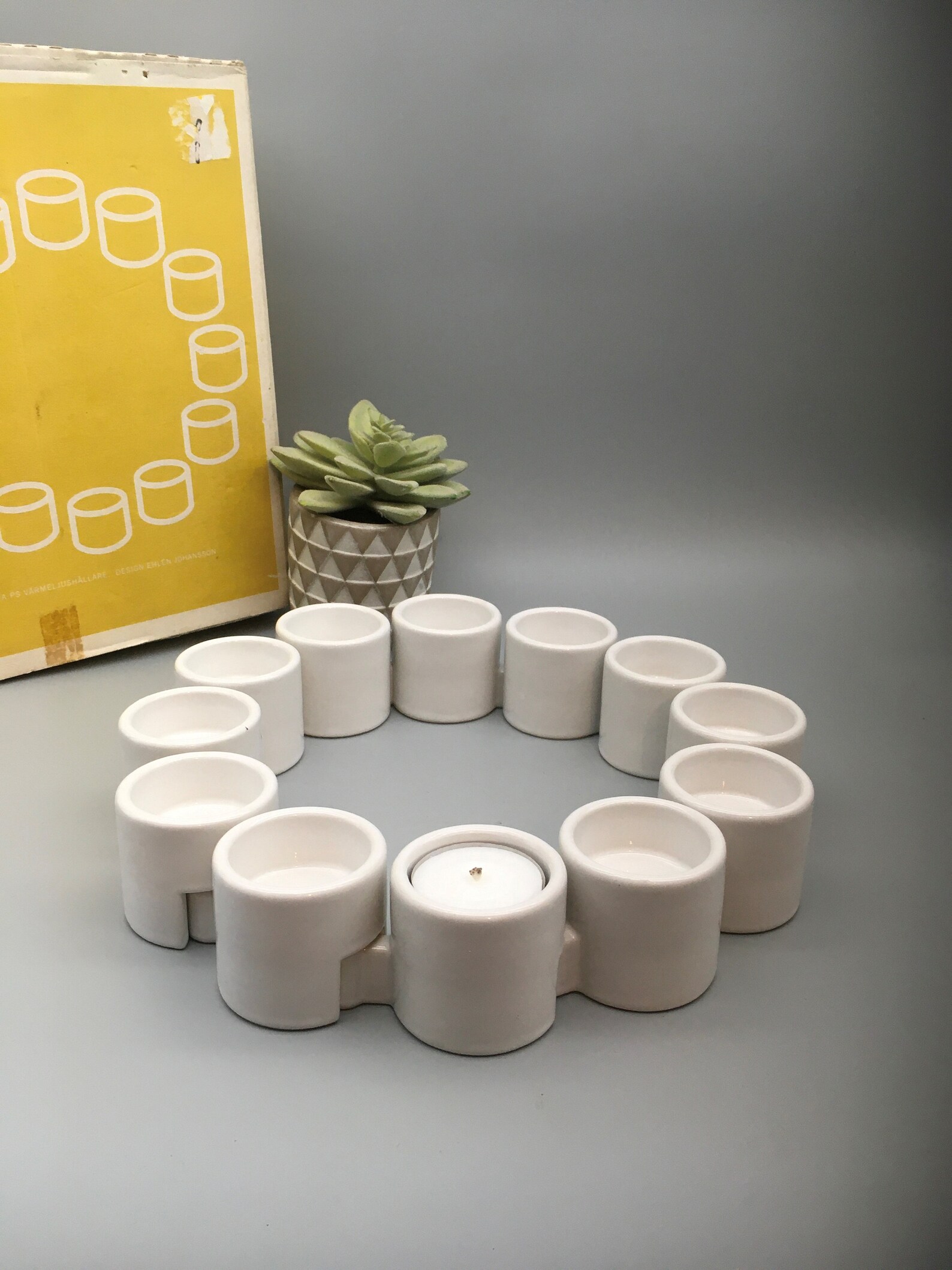 Vintage Ikea Tea Light Bougeoir Set Livraison gratuite aux Etsy France