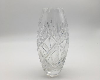 Vintage Klar Glas Vase