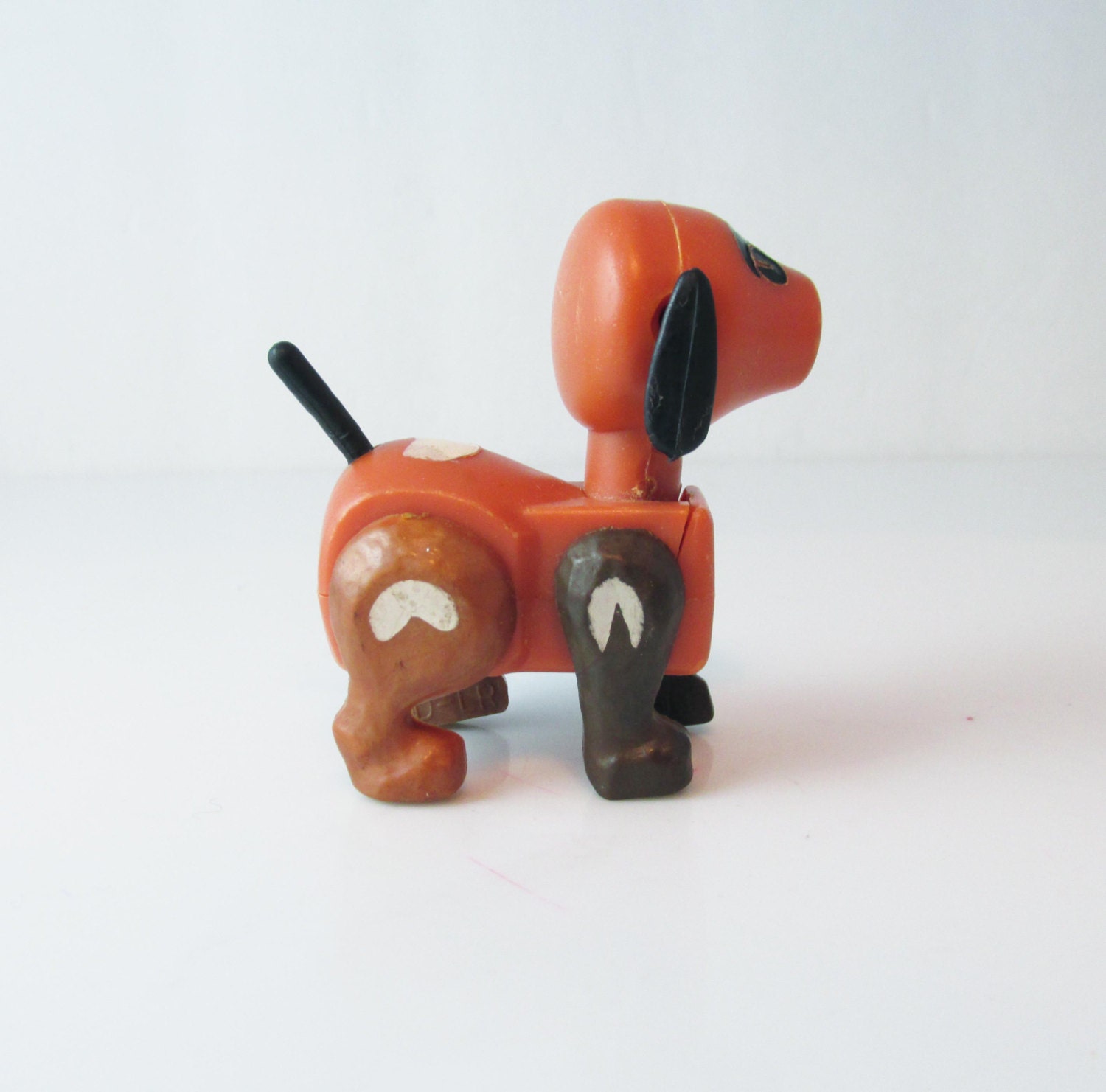 People FisherPrice Little braun Gefleckter Hund Hex Schraube Etsy