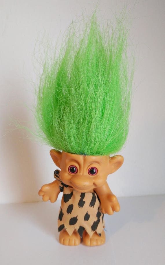 green hair troll