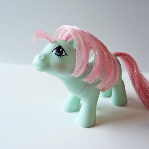 RESERVED Vintage My Little Pony Baby Cuddles Toy Hasbro G1 Mint Pink