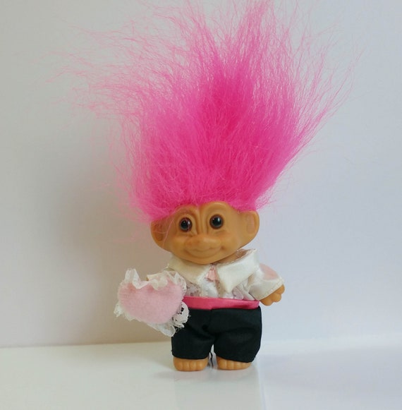 pink troll doll