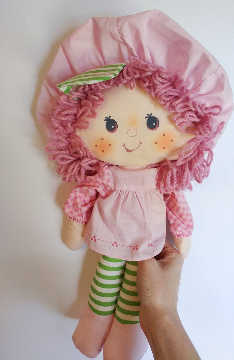 strawberry shortcake rag doll