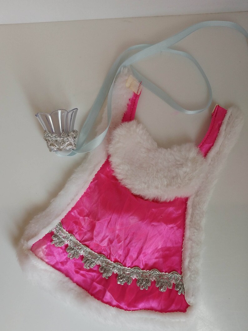 My Little Pony Pony Royal Cape Crown Outfit Cute Accessory Set Hasbro 1980s *Pony Not Included*